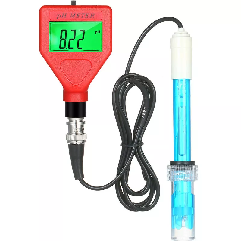 Tancyco - Medidor de pH 0-14pH Rango de medición Probador de calidad del agua Pluma de ph lcd de 1.5 pulgadas con retroiluminación verde para barato