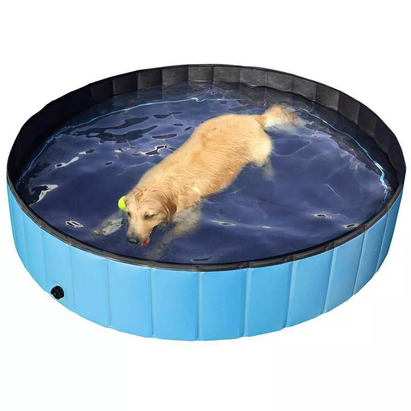 Tancyco - Plegable pvc Perro Gato Piscina para mascotas Piscina para perros Piscina para perros Piscina para niños