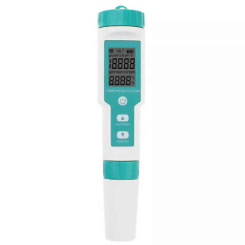 Tancyco - Probador de calidad del agua portátil de mano 7 en 1 ph Sólidos disueltos totales ec orp Salinidad sg Prueba de temperatura IP67 a prueba barato