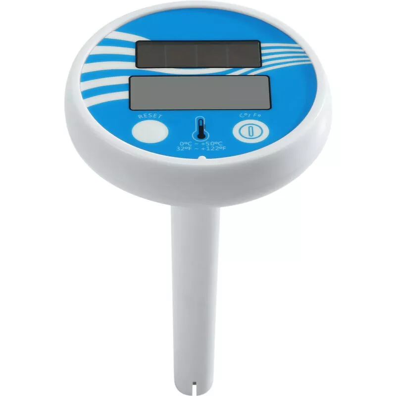 Tancyco - Termómetro de piscina con energía solar Termómetro de spa de piscina flotante digital Termómetro de temperatura del agua para bañera barato