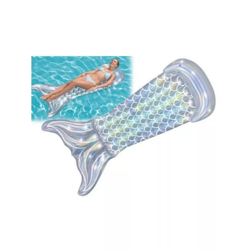 Tasa de colchones de moda de moda con sirena iridiscente 193x101cm piscina 43413 barato