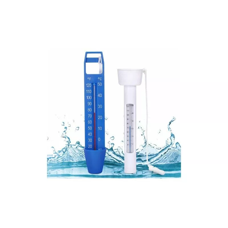 Termómetro de piscina flotante