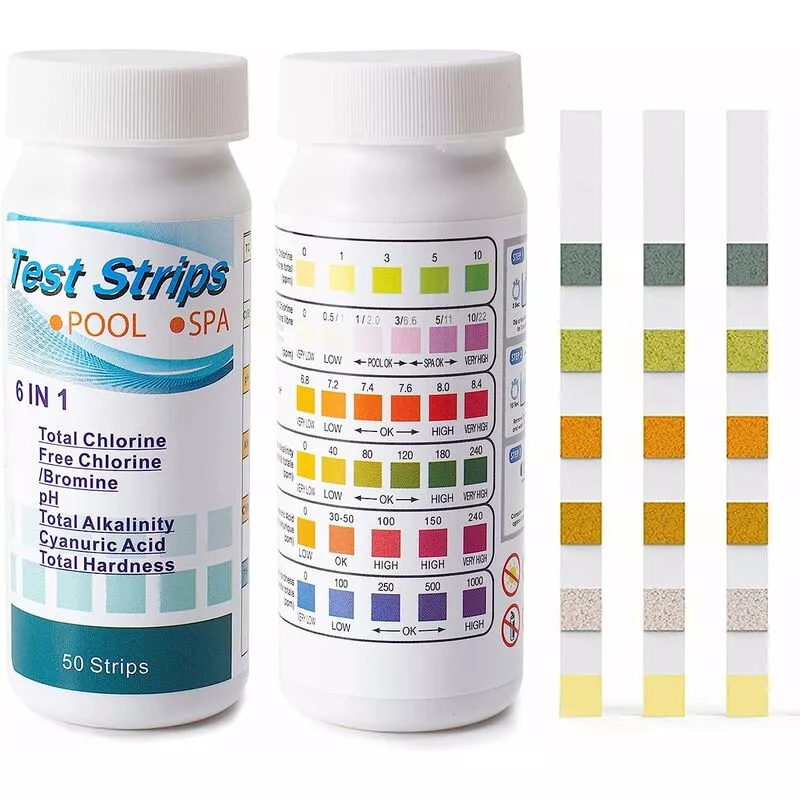 Tiras de prueba para piscina