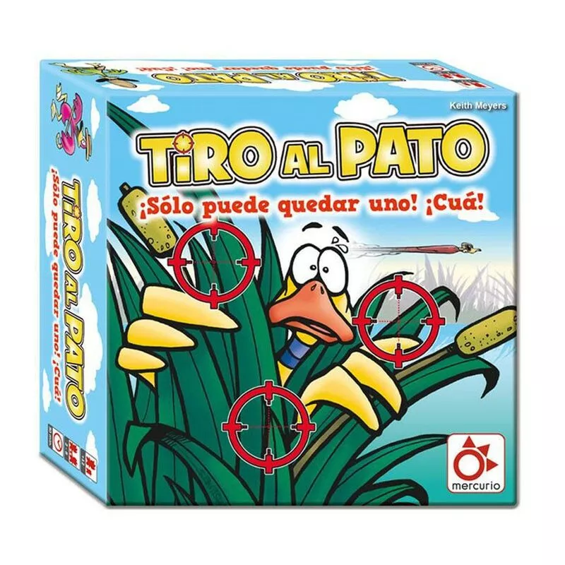 Tiro al pato ¡solo puede quedar uno juego de mesa de Mercurio barato