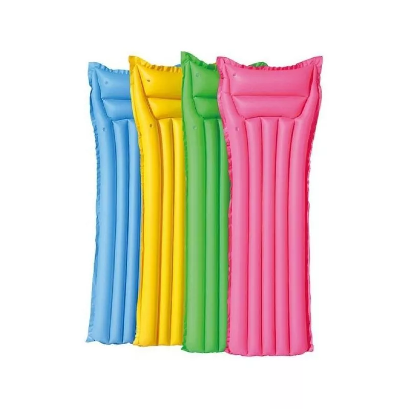 Trade Shop Traesio - Colchón de colchón inflable individual para tallas de terraza de piscina marina 183x69 cama barato