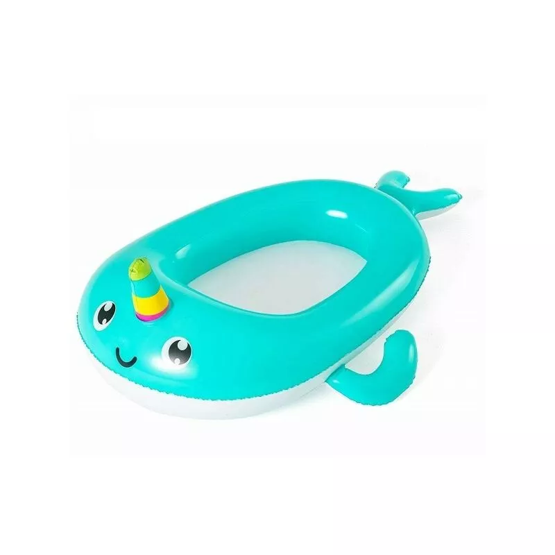 Trade Shop Traesio - Tank t por tanque Narvalo Inflable Tankino Piscina 118x89 cm Niños 34120 barato