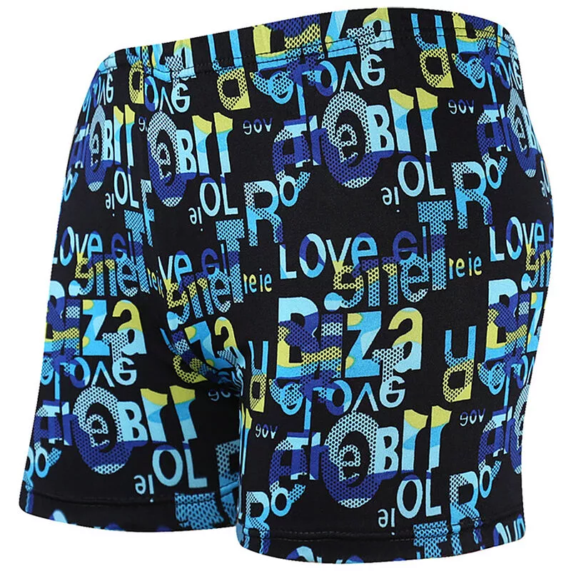 Troncos de natacion para hombres de secado rapido Ropa interior deportiva Calzoncillos tipo boxer con cordon Calzoncillos elasticos transpirables de barato