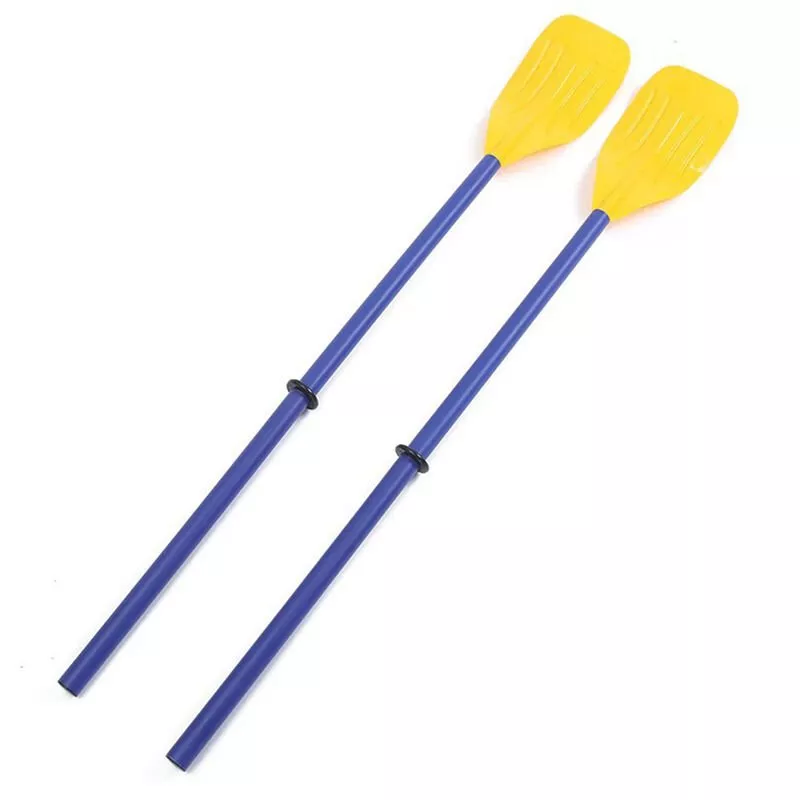 Un par de remos de remo de goma