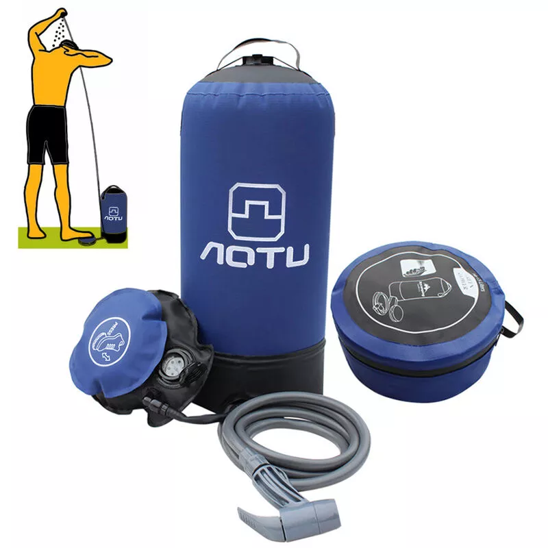 Una presion de la ducha de PVC 11L