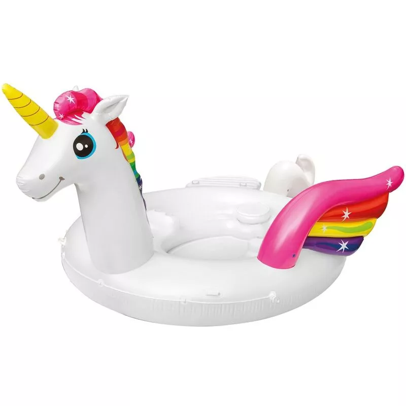 Unicornio hinchable gigante - Intex barato