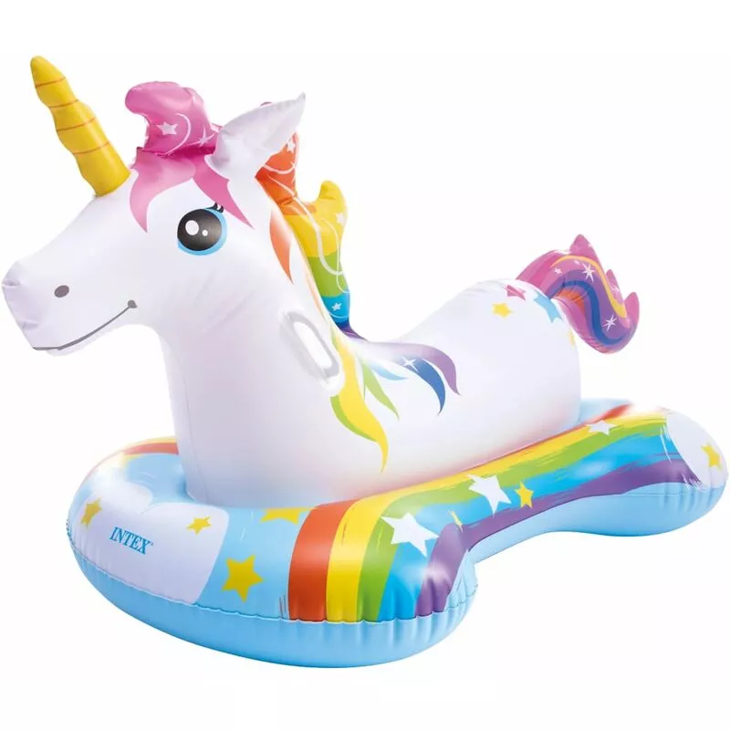 Unicornio inflable 163x86 cm - Multicolor - Intex barato