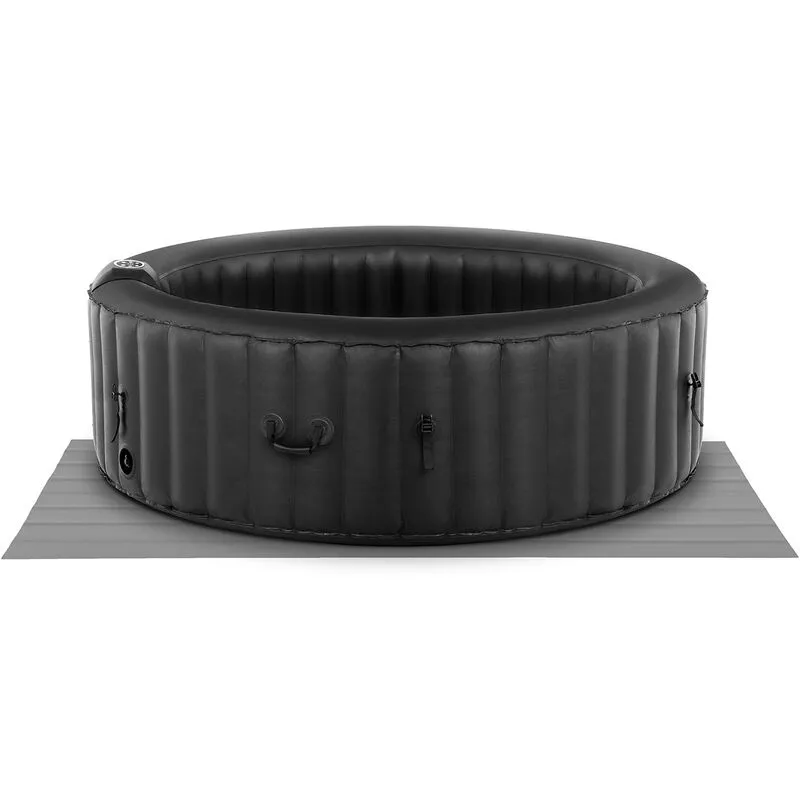 Uniprodo - Spa Hinchable Para Hidromasaje Bañera 1.000 l 6 Personas 130 Boquillas 1.800 w - Negro barato