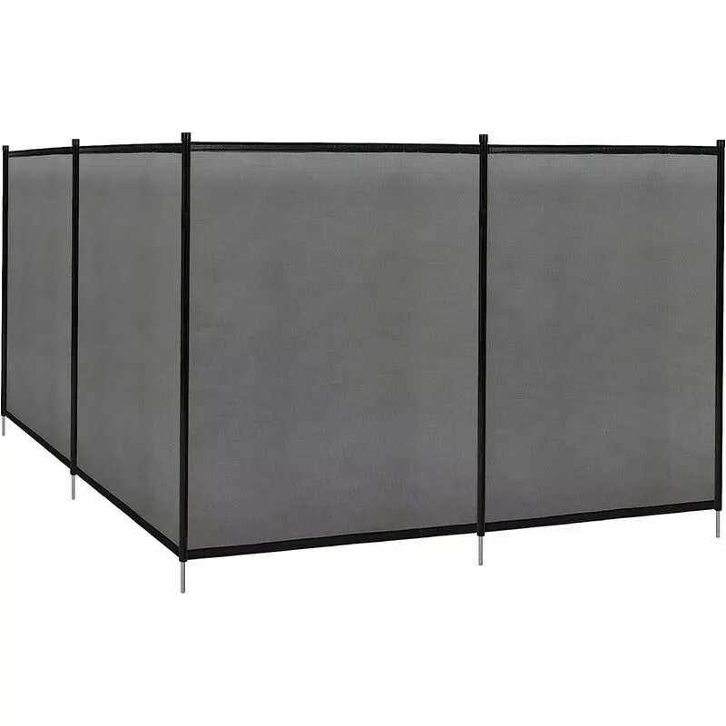 Valla de Seguridad para Piscina Protección de Piscina Cerca Niño Valla 360x125cm - Costway barato