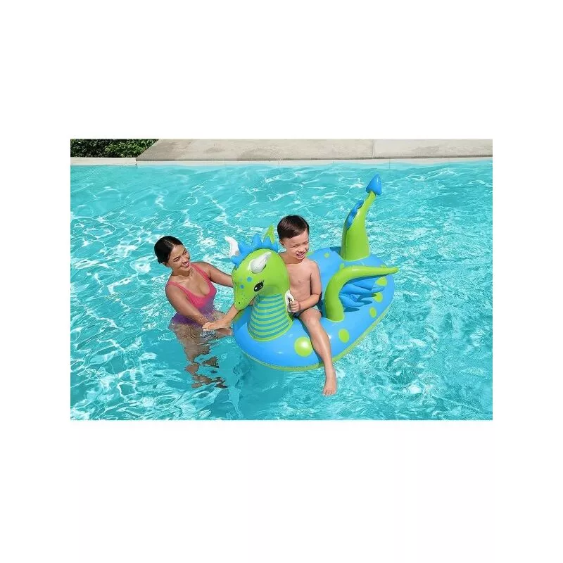 Viaje inflable para formulario dragon fantasy dragon 134x142 cm con manijas 41476 barato