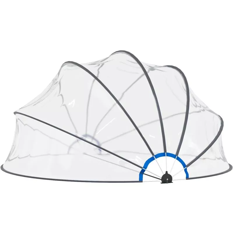 Vidaxl - Cubierta capota de piscina 440x220 cm Transparente barato