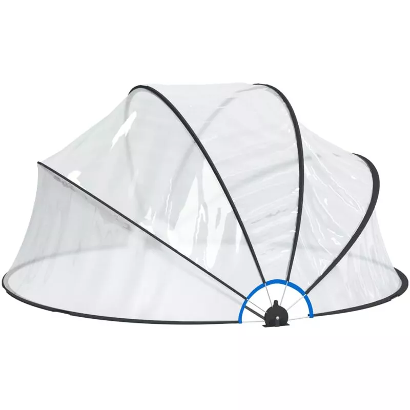 Vidaxl - Cúpula para piscina redonda pvc 315x158 cm Transparente barato