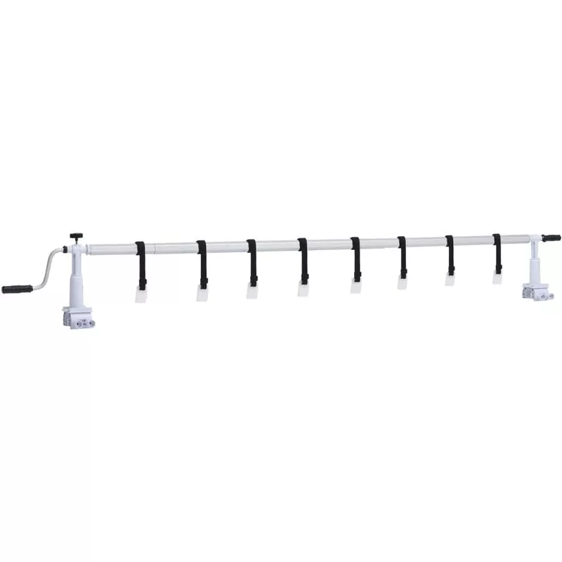 Vidaxl - Enrollacobertor de piscina con base de plástico - Blanco barato
