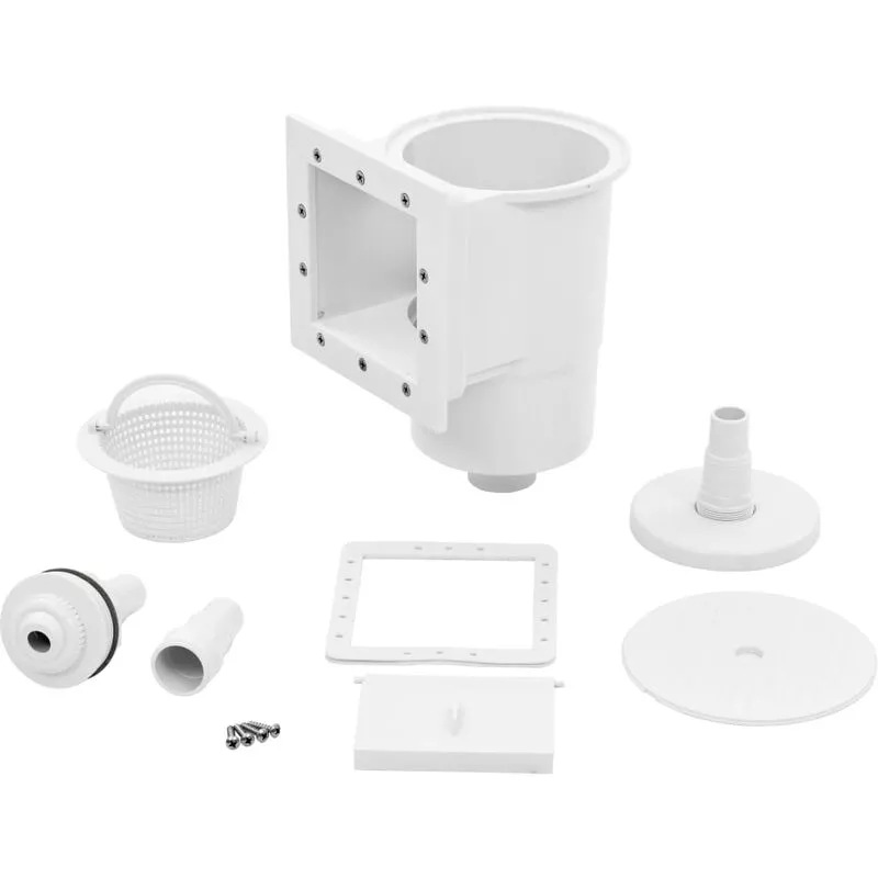 Vidaxl - Juego de skimmer para piscina 8 piezas 21x25x30