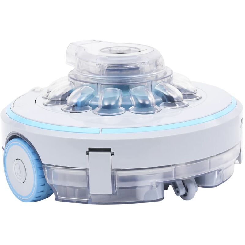 Vidaxl - Robot Limpiador De Piscina Inalámbrico 27 W - Azul Barato