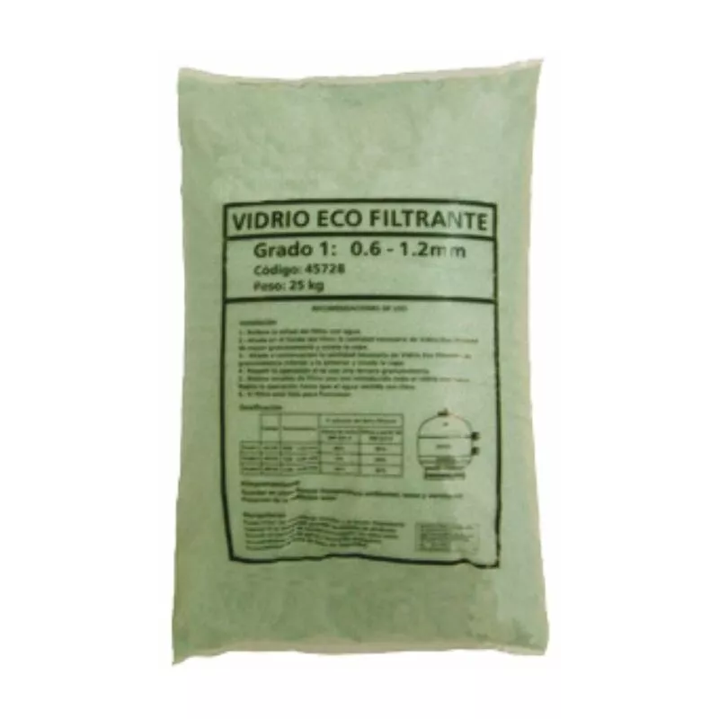 Vidrio eco para filtro piscina 0