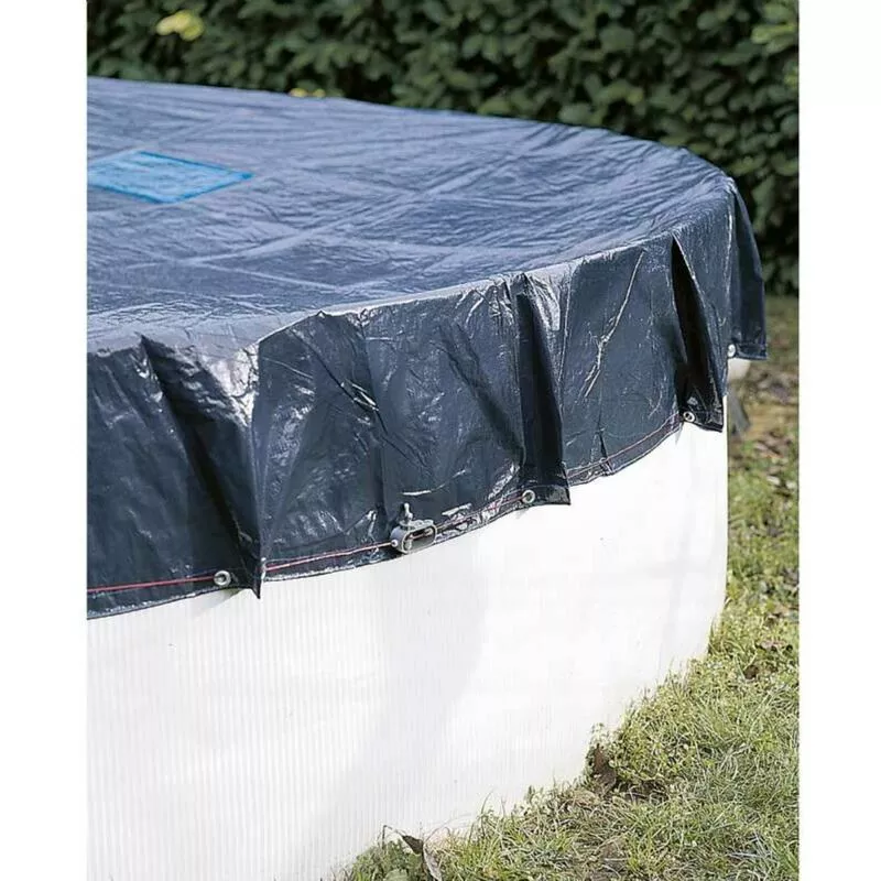 Werkapro - Cubierta protectora 140g/m2 para piscinas redondas sobre suelo - Ø4