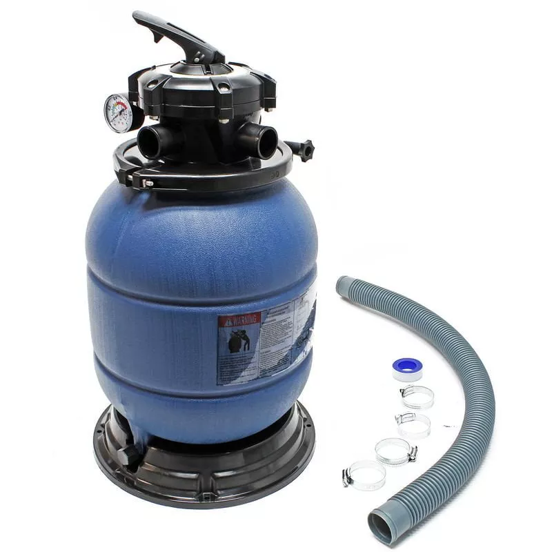 Wiltec - Filtro de caldera Caldera Caldera Arena Filtro de arena Piscina Superficie Filtro de piscina montado barato