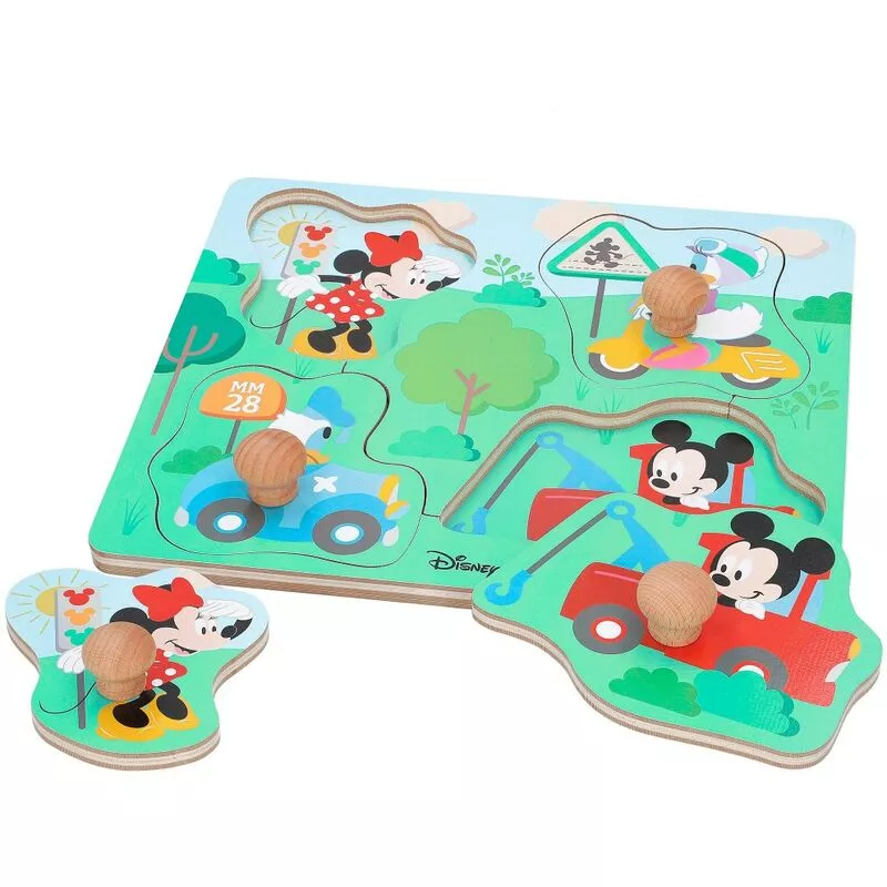 Woomax - Puzle madera botones Mickey Disney barato