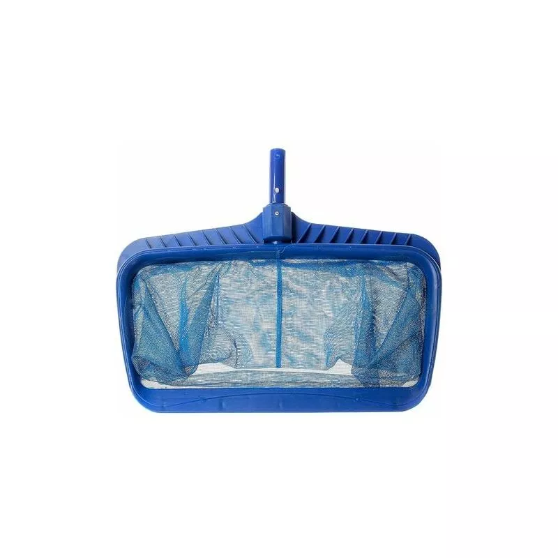 Xnrcms 1 x Skimmer de piscina - Herramienta de limpieza y bolsa de malla Hoja limpia Red de pesca azul de aguas profundas Red de pesca reforzada para barato