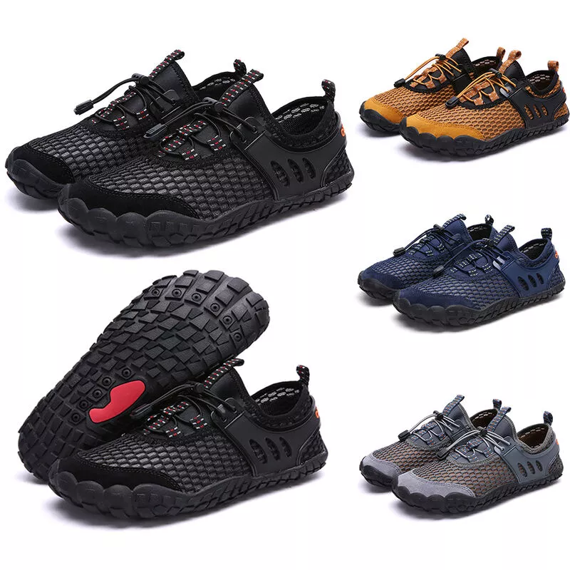 Zapatos De Agua Unisex, Transpirables, Ligeros, Antideslizantes, Resistentes Al Desgaste, De Secado Rapido, Suaves, Para Nadar, Zapatos Acuaticos, En Oferta Zapatos De Agua Unisex