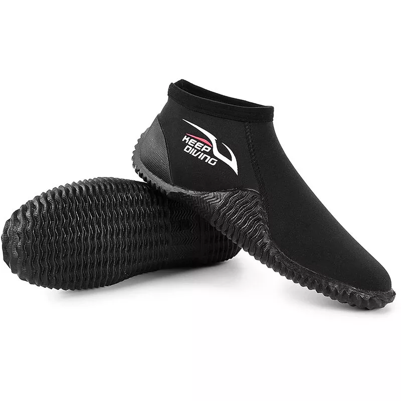 Zapatos de buceo Zapatos de agua de playa de neopreno de 4 mm Botas de neopreno termico Zapatos de buceo antideslizantes para rafting Snorkel Vela barato