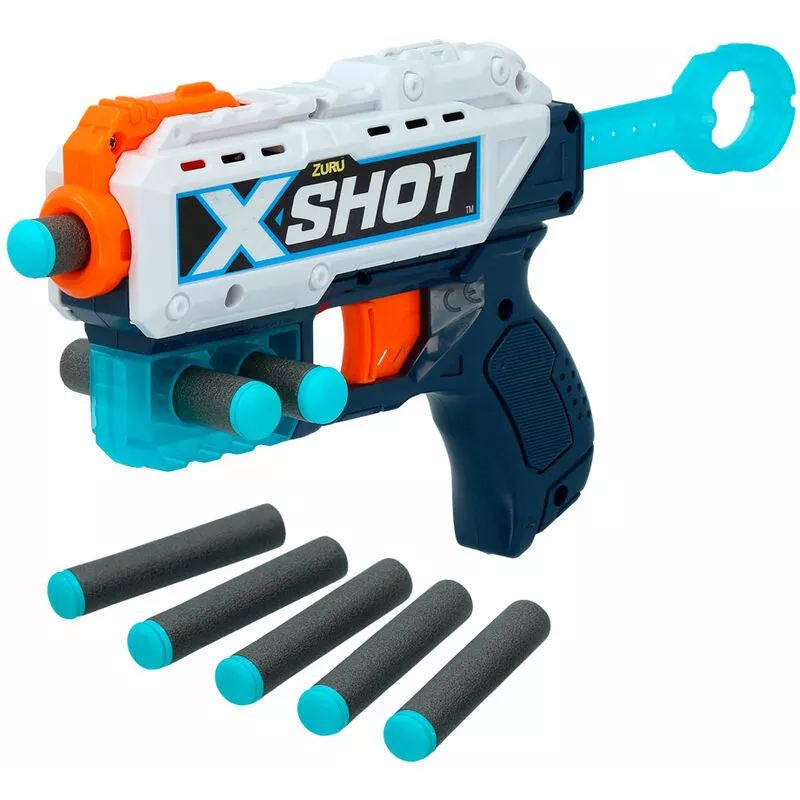 Zuru - Pistola Kickback X-Shot Excel En Oferta Zuru - Pistola Kickback X-Shot Excel Barato