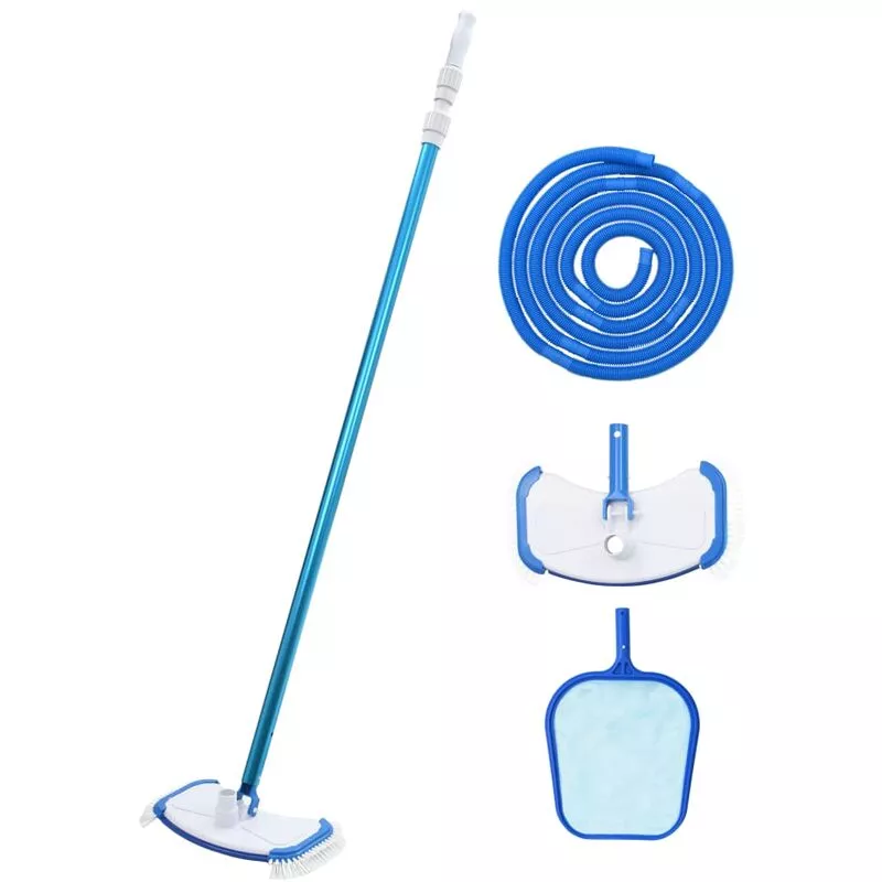 vidaXL Kit de mantenimiento de piscina 4 piezas - Multicolor barato