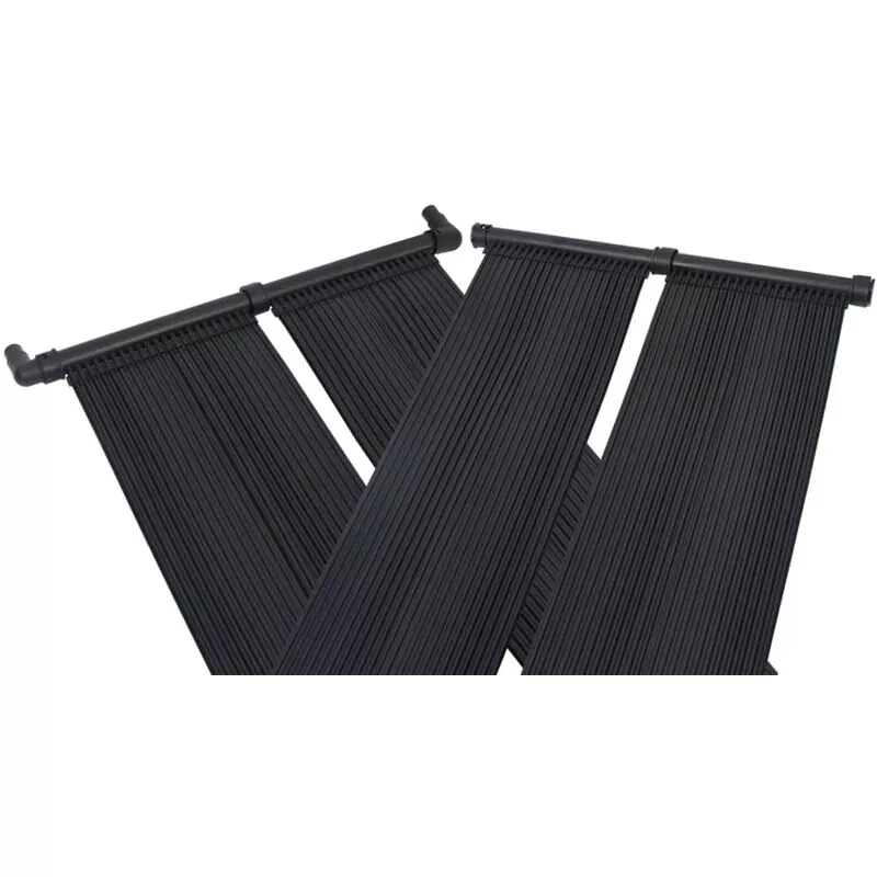 vidaXL Panel calentador solar para piscinas 2 unidades 80x310 cm barato