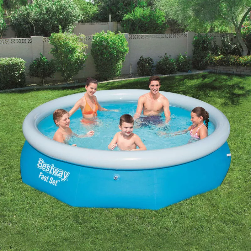vidaXL Piscina redonda inflable Fast Set 305x76 cm 57266 barato