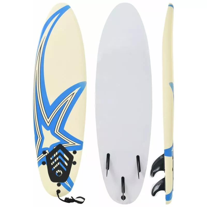 vidaXL Tabla de surf 170 cm estrella - Multicolor barato
